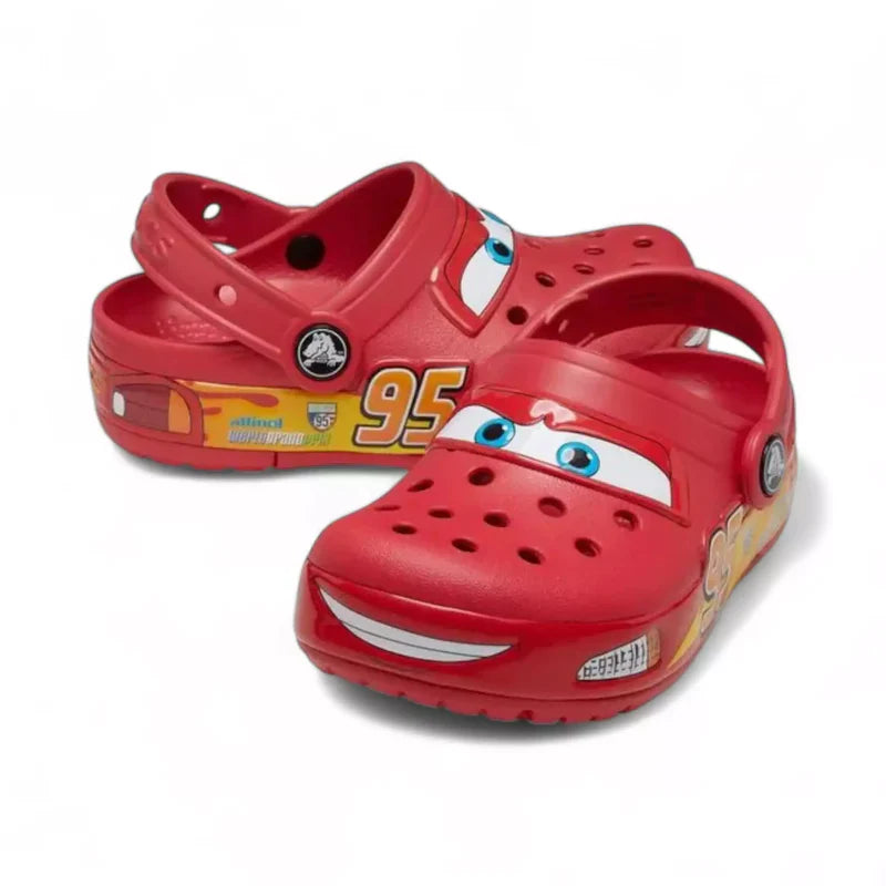 Sandália Babuche com Led Mcqueen
