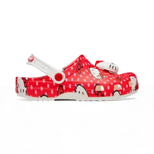 Sandália Babuche Hello Kitty Red