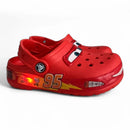 Sandália Babuche com Led Mcqueen